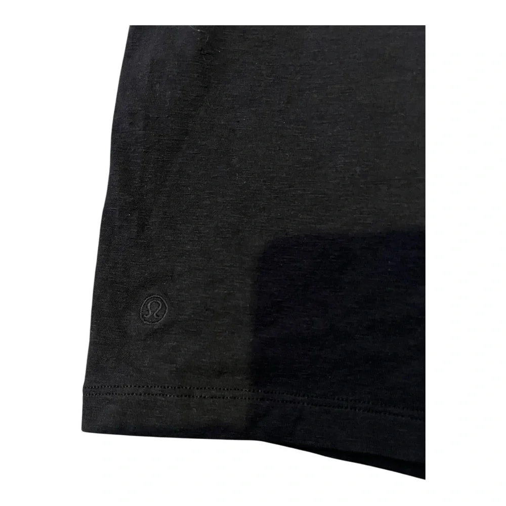 Lululemon Classic-Fit Cotton-Blend Long-Sleeve Shirt | Black